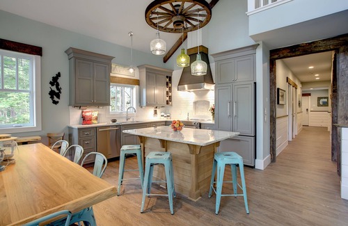 Mayfield Resort | Two Side By Side Luxury Lakeside Homes With Dock, Sandy Beach, Kayak/SUPs