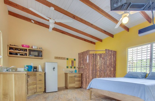 Dangriga Cabin | Two Stand-Alone Oceanfront Cabanas w/ Ocean View, Private Beach, Partial AC