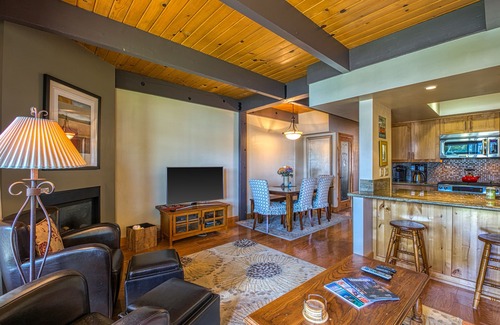 Tahoe Keys Condo | Two-story lakefront condo with access to dock, hot tub, pool & tennis