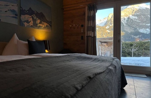 Gsteig Cabin | Two tiny houses that offer scenic tranquility and family fun.