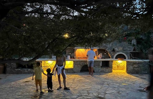 Kithnos Villa | Two villas with private pool BBQ and beach