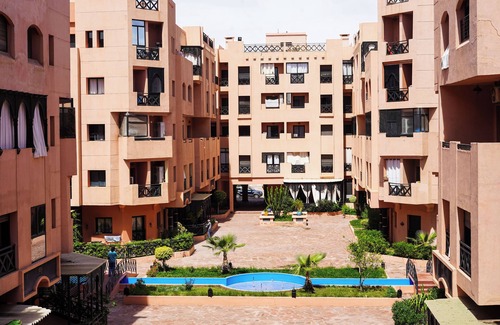 Marrakech Apartment | Typical Moroccan 2BR, Pool, Gym, Security 24h