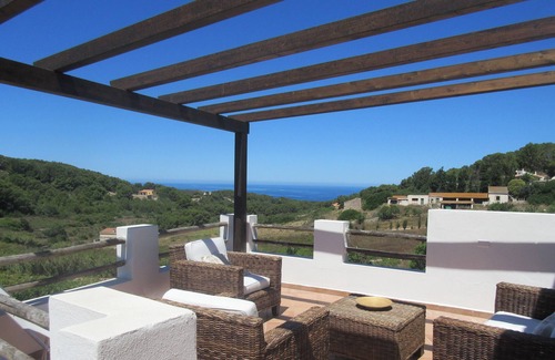 Carloforte House | Typical small house of San Pietro with a view of the countryside and the sea, a Moorish guard resort