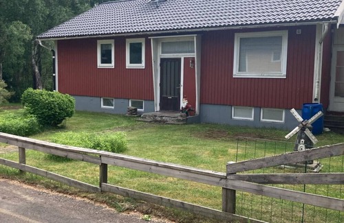 Korsberga House | Typical Swedish style, red wooden house in Småland