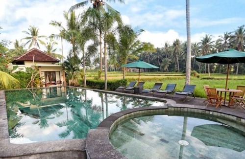 Kemenuh Villa | Ubud Rice Field View 1 Bedroom Private Pool Villa