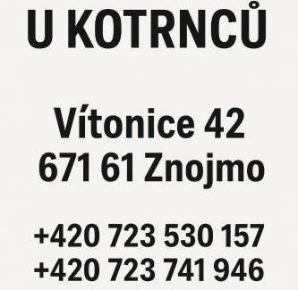 Vitonice House | Ubytování u Kotrnců