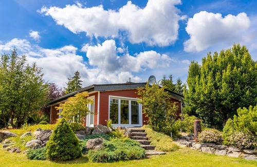Usseln Ski Chalet | Uitzicht op de bergen