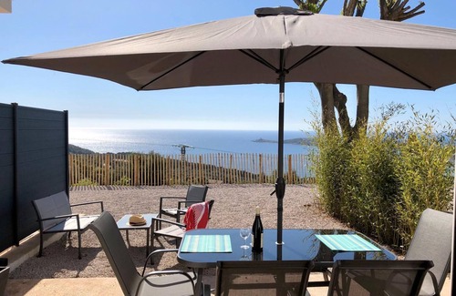 Cargese Apartment | "Umigna" - New T3, air conditioning, exceptional sea view