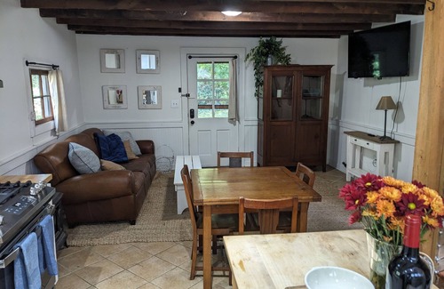 Historic Montford Cottage | Unbeatable Location Carriage House with Great Vibe