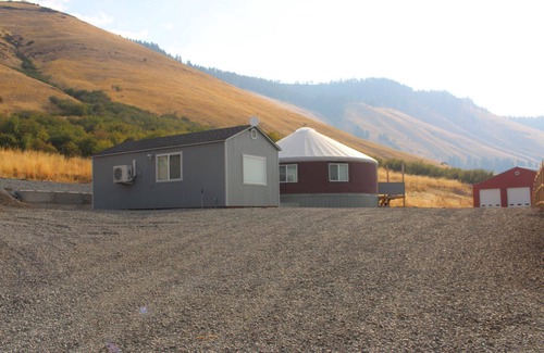 Cove House | Unbelievable yurt home. 1300 sq ft. Not your average yurt.