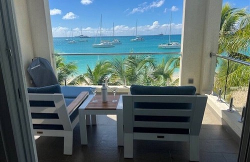Simpson Bay Condo | UNBRIDLED: Beachfront & Elegance in Simpson Beach's Newest Complex