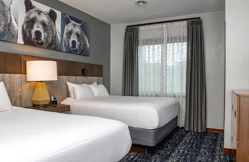 Lake Delton Resort | Unforgettable Family Fun at Wyn. Glacier Canyon- Water Park Passes Included-2 Bd