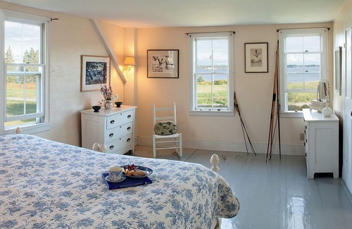 North Haven Other | Unimaginably Beautiful Frank Benson’s 18 Acre Oceanfront Farmhouse Tennis Estate