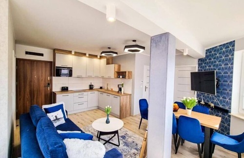 Darlowko Apartment | Unique apartment with a balcony in Darłówko