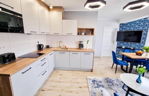 Darlowko Apartment | Unique apartment with a balcony in Darłówko