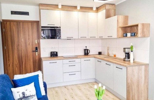 Darlowko Apartment | Unique apartment with a balcony in Darłówko