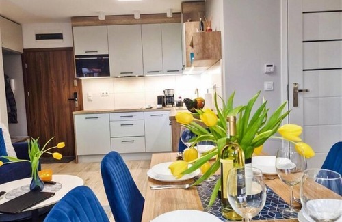 Darlowko Apartment | Unique apartment with a balcony in Darłówko