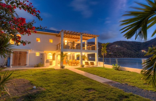 Brewers Bay House | Unique beach front property steps away from the beautiful waters of brewers bay.
