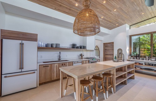 Playa Guiones Villa | Unique Beautiful Beachfront Property w/Private Beach path Pool