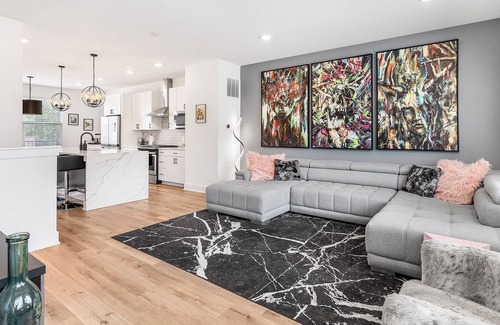 Herron Morton House | Unique Designer Townhome in Historic Downtown Indy