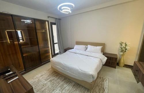 New Cairo Apartment | Unique duplex hotel apartment pool view