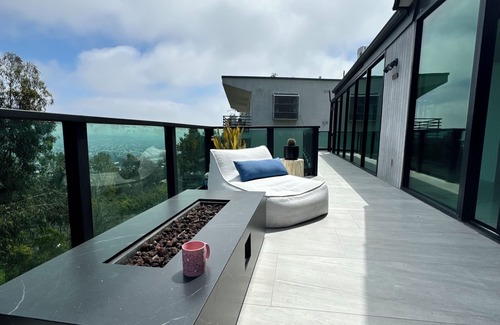 Hollywood Hills West House | Unique Former Music Venue in Hollywood Hills above Sunset Blvd.