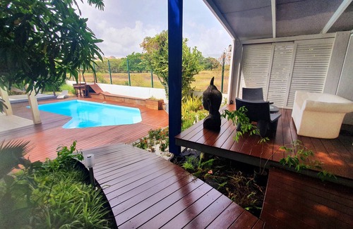 Dampierre Villa | Unique in Guadeloupe: Villa 400 m from the beach with mango tree house