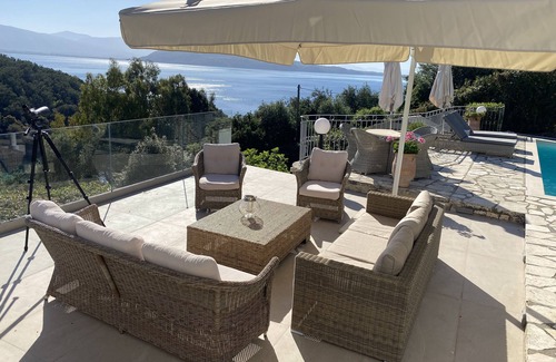 Gimari Villa | Unique location with stunning views. Walkable to Kalami & Agni with heated pool
