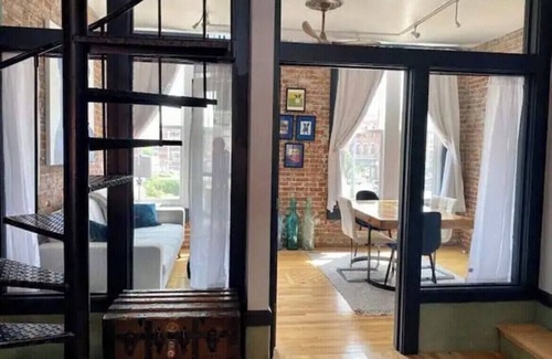 Glens Falls Apartment | Unique Loft Downtown Glens Falls
