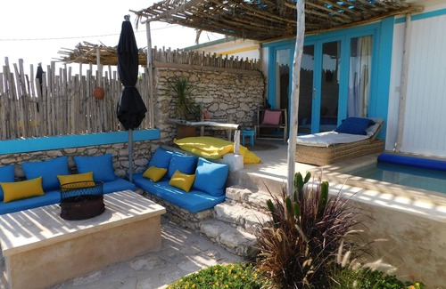 Essaouira Cottage | Unique ocean view Blue cabin with private pool