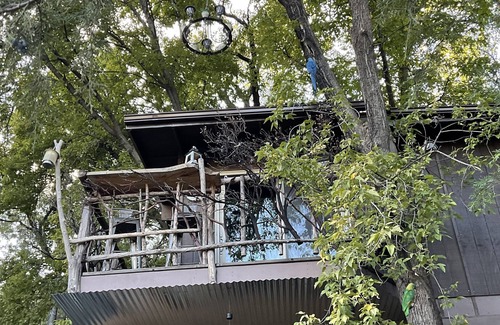 Payson Apartment | Unique property with Treehouse lodging sitting on large private stocked pond.