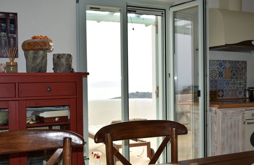 Milos House | "Unique Sea View" traditionally decorated,minimal villa,huge terraces ocean view