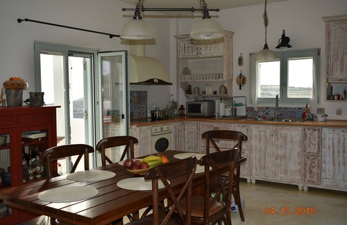 Milos House | "Unique Sea View" traditionally decorated,minimal villa,huge terraces ocean view