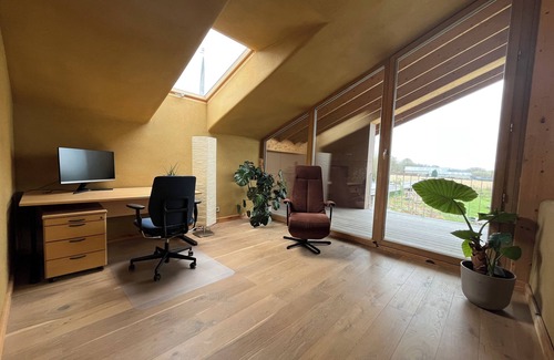 Meldert House | Unique straw bale house on the Kravaal forest - peace and nature near Brussels