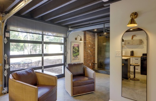 Loveland Apartment | Unique Studio on Obanyon Creek in Dtwn Loveland!