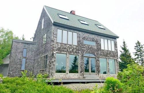 Prospect Harbor House | Unique style, local flare & open concept oceanside home near Schoodic Peninsula!
