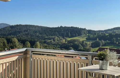 Sankt Englmar Apartment | Unique vacation apartment (90sqm) in a quiet location with east and south-facing balconies and Finnish sauna