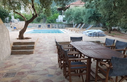 Xifias House | Unique Villa with large Garden and Private Pool with views of Monemvasia Castle