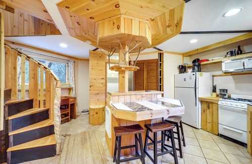 West Jefferson House | Unique West Jefferson Home w/Fire Pit & Grill!