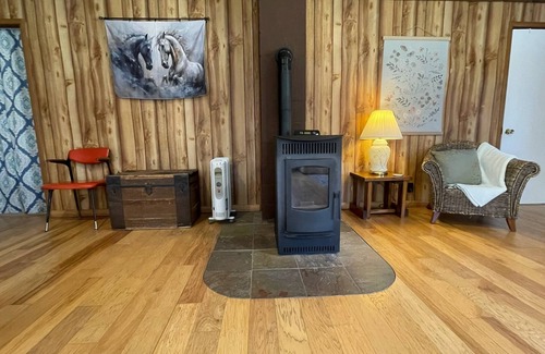 Gleason Cabin | Unplug from it all at a lovely 2-bedroom cabin nestled in the woods!