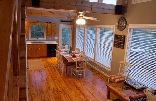 Clarkesville Cabin | Unwind with Sautee Start Line, Hot tub, Firepit, Hammock, PS3