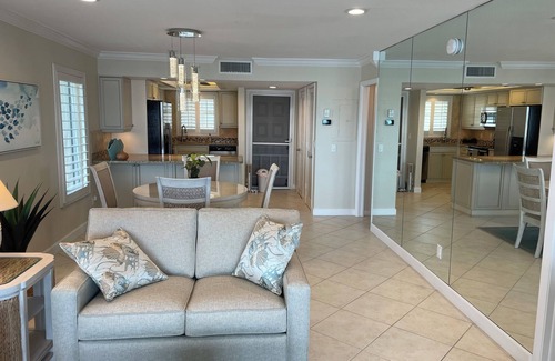 Connors Condo | Updated 2-Bed, 2-Bath, Top floor Condo is 1 block from Vanderbilt Beach!