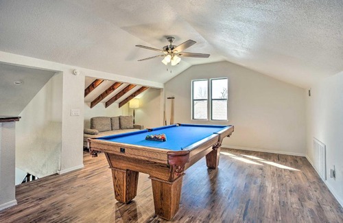 Norman House | Updated Norman Getaway with Porch and Fire Pit!