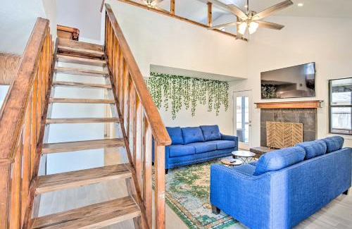 Norman House | Updated Norman Getaway with Porch and Fire Pit!