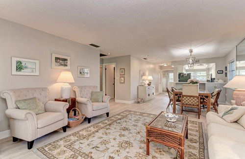 Whitney Beach Villa | Updated Villa Condo -Steps to Beautiful White-Sand Beach