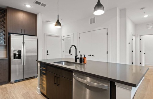 Channel District Apartment | Upscale 2BR Stay | Minutes from Convention Center