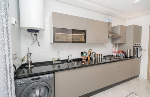 Tangier Apartment | Upscale apartment with large balcony in the heart of the city