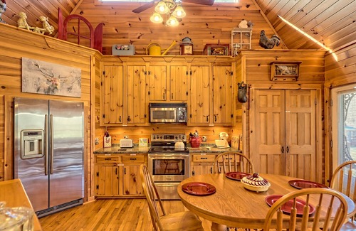Choestoe Cabin | Upscale cabin in the north Ga. mountains on a peaceful pond. Pet friendly !