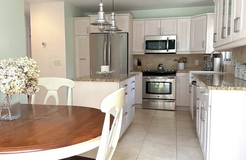 Shelter Harbor House | Upscale Family Beach Retreat, walk to pond/swimming area, short drive to beach