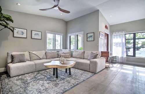 Santa Barbara Estates House | Upscale Home with Hot Tub Walk to Pompano Beach!